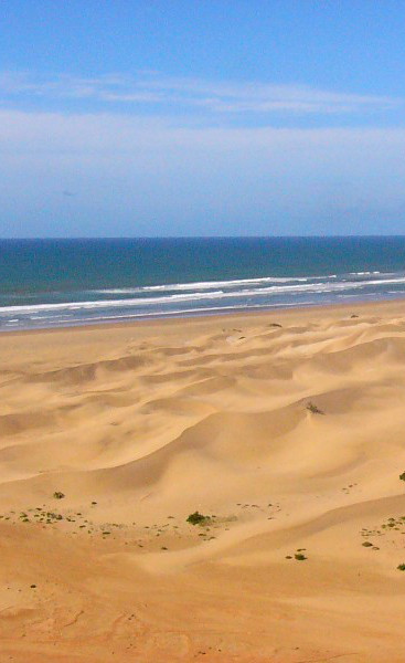 La Plage Blanche Au Sud Dagadir